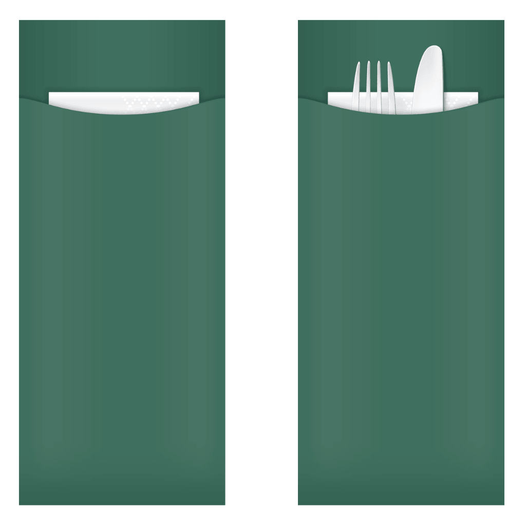 🍃 Our New Brunswick Green 85 x 200mm Cutlery Pouch 🍃