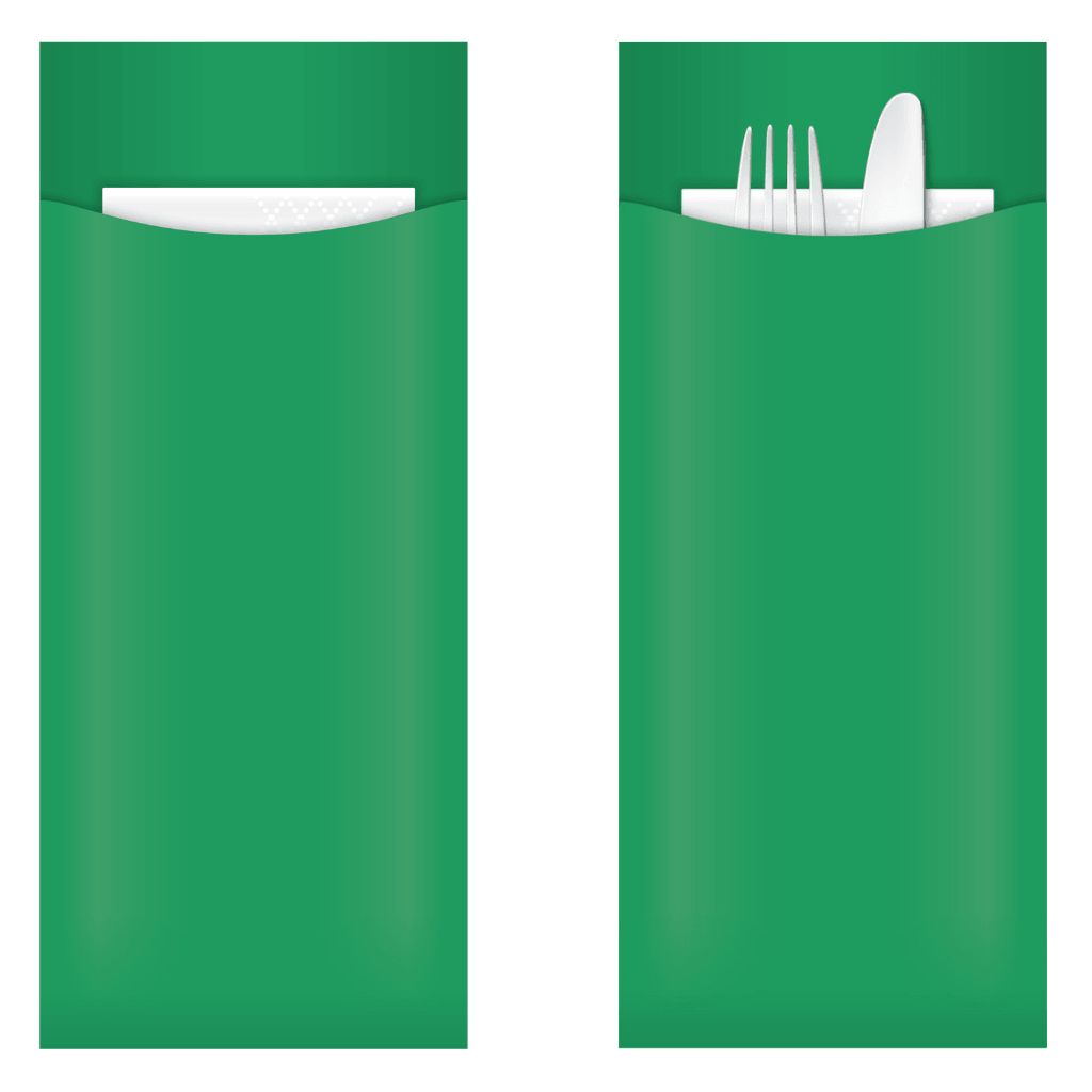 ☘️ Get St Patrick’s Day Ready with Our Green Cutlery Pouches ☘️