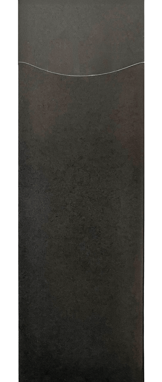 smokey black paper printed cutlery pouch only 