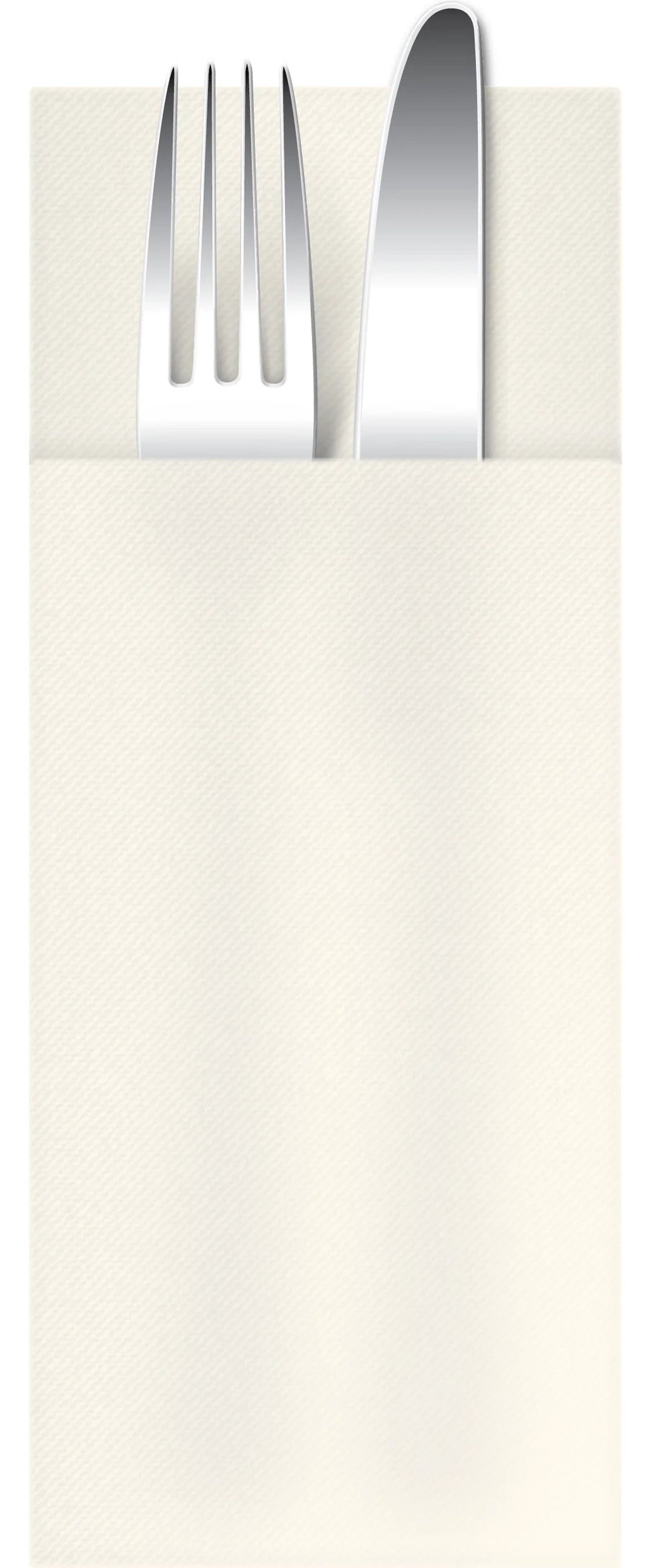 White Premium Airlaid Napkin Pouch - Special Introductory Offer!