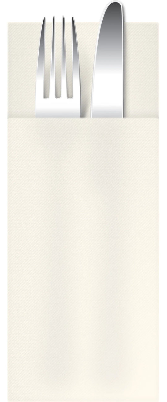White Premium Airlaid Napkin Pouch - Special Introductory Offer!