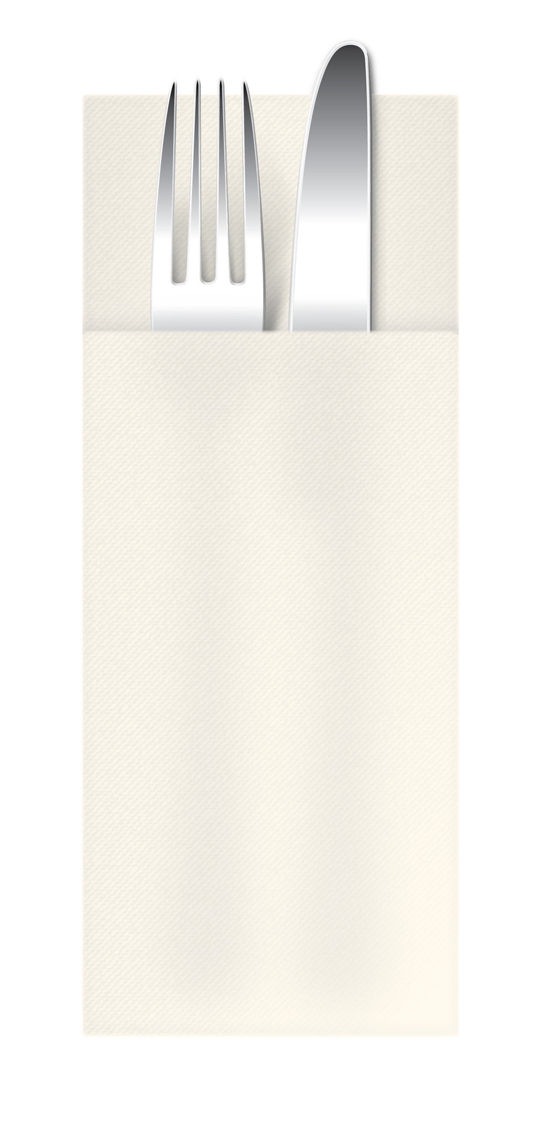 Airlaid Napkin Pouch with Cutlery