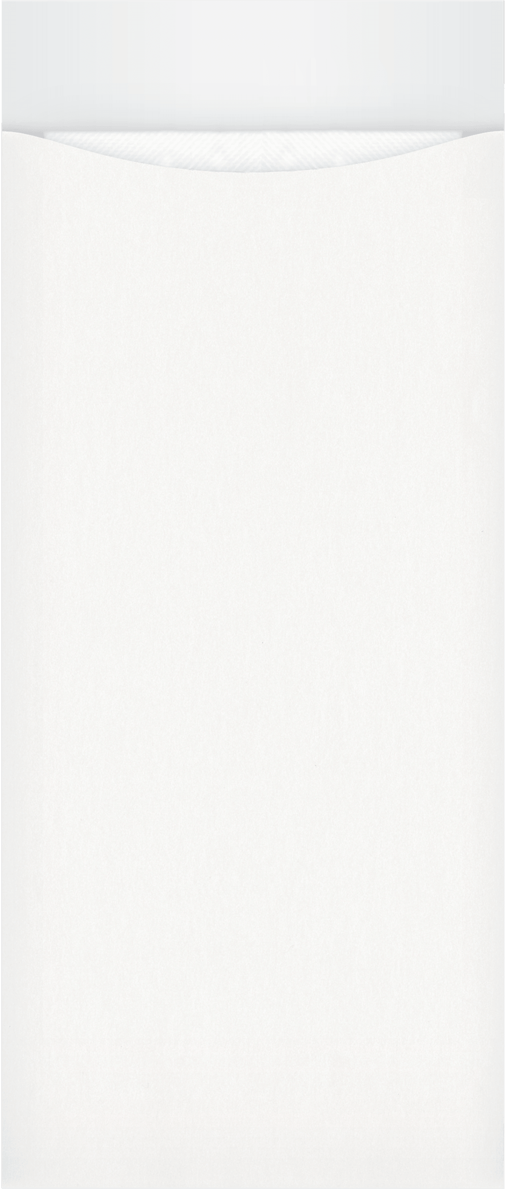 yiassoo deluxe paper cutlery pouch with a white napkin
