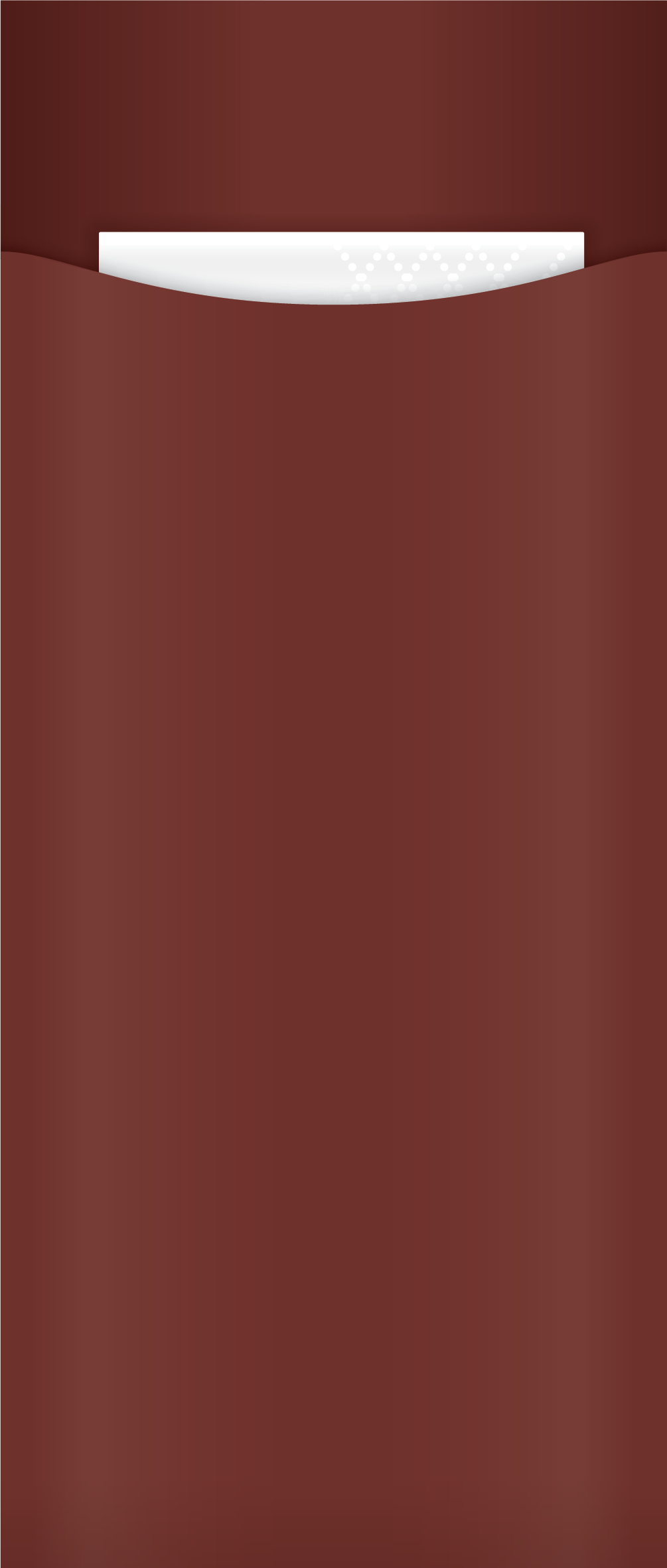 "Introductory Special" Yiassoo Bordeaux Paper Cutlery Pouch 85 x 200mm with 3ply White Napkin