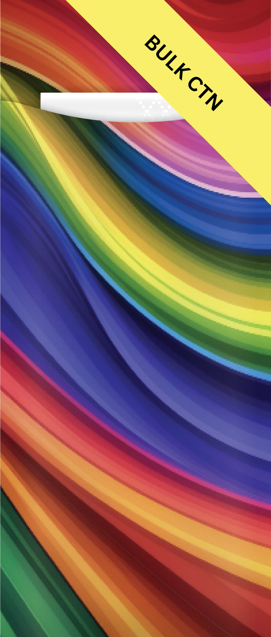 Yiassoo Rainbow Cutlery Pouch 85 x 200mm with 3ply White Napkin
