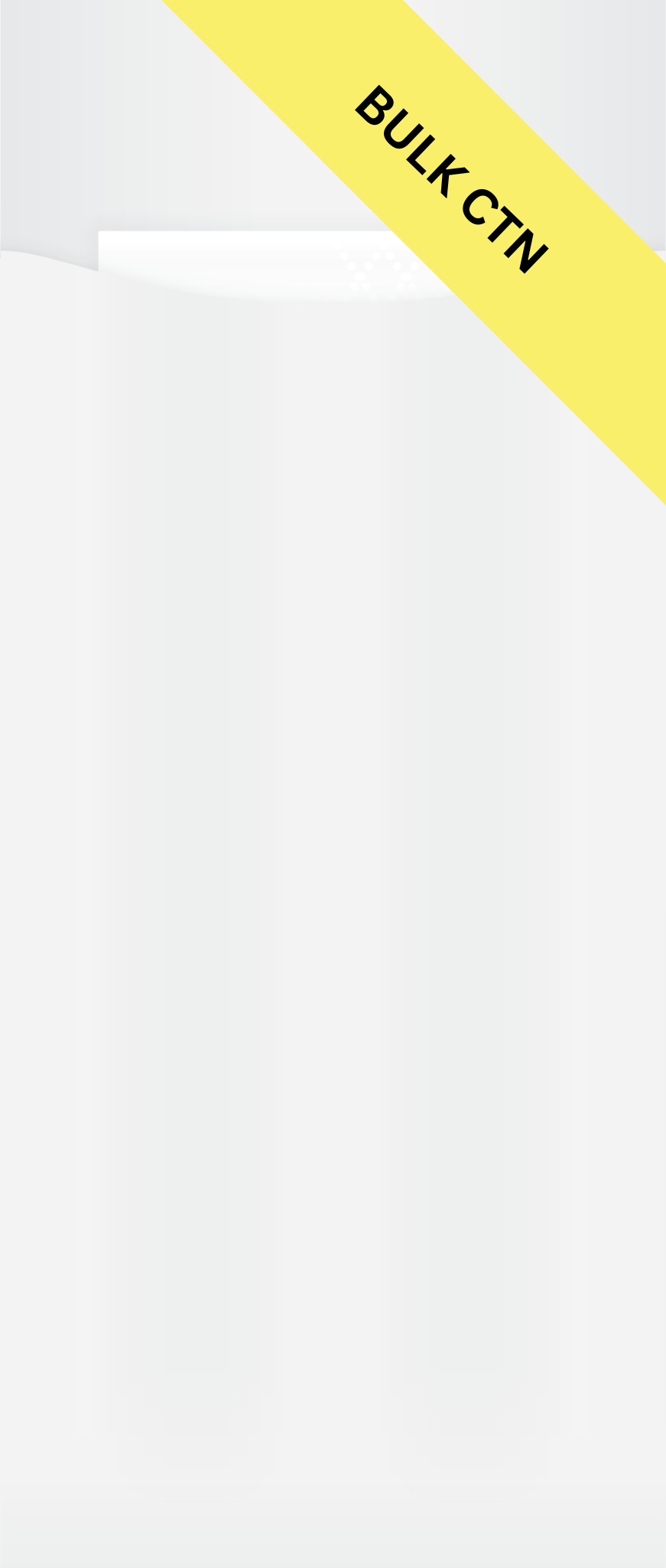 white cutlery pouch with bulk ctn label