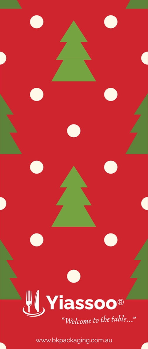 Xmas 3ply Napkin Back